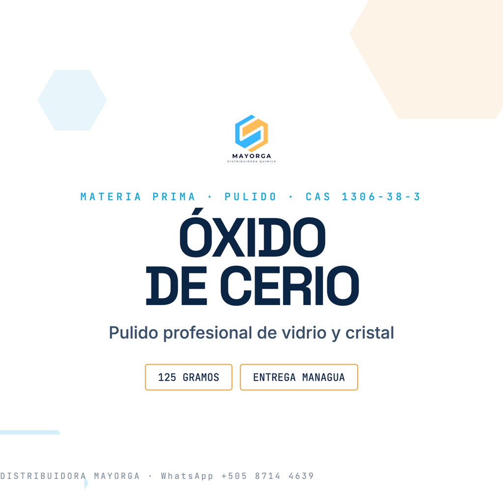 [MQS096F] OXIDO DE CERIO - 125G