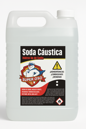 SODA CAUSTICA 50 - 1GAL